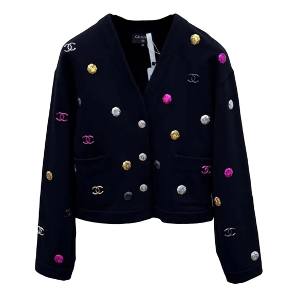 Chanel crystal jeweled jacket Fr36 - Picture 6 of 10